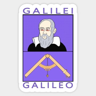 Galileo Galilei Sticker